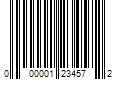 Barcode Image for UPC code 000001234572