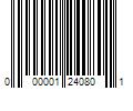 Barcode Image for UPC code 000001240801