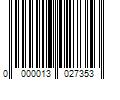 Barcode Image for UPC code 0000013027353