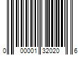 Barcode Image for UPC code 000001320206