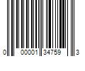 Barcode Image for UPC code 000001347593