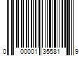 Barcode Image for UPC code 000001355819