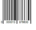 Barcode Image for UPC code 0000013876630