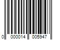 Barcode Image for UPC code 0000014005947