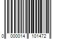 Barcode Image for UPC code 0000014101472