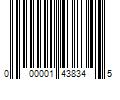 Barcode Image for UPC code 000001438345