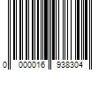 Barcode Image for UPC code 0000016938304