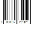 Barcode Image for UPC code 0000017251426