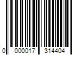 Barcode Image for UPC code 0000017314404