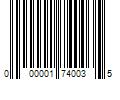 Barcode Image for UPC code 000001740035