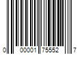 Barcode Image for UPC code 000001755527