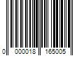 Barcode Image for UPC code 0000018165005