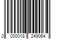 Barcode Image for UPC code 0000018249064