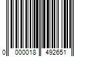 Barcode Image for UPC code 0000018492651