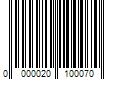 Barcode Image for UPC code 0000020100070