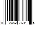 Barcode Image for UPC code 000002012445