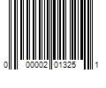 Barcode Image for UPC code 000002013251