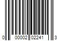 Barcode Image for UPC code 000002022413