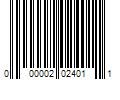 Barcode Image for UPC code 000002024011