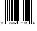 Barcode Image for UPC code 000002024196