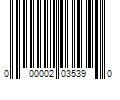 Barcode Image for UPC code 000002035390