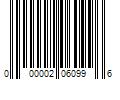 Barcode Image for UPC code 000002060996