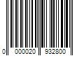 Barcode Image for UPC code 0000020932800