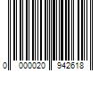 Barcode Image for UPC code 0000020942618