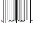 Barcode Image for UPC code 000002097657