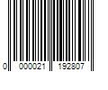 Barcode Image for UPC code 0000021192807