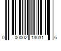 Barcode Image for UPC code 000002130316