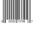 Barcode Image for UPC code 000002137957