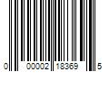 Barcode Image for UPC code 000002183695