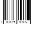 Barcode Image for UPC code 0000021903359