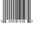 Barcode Image for UPC code 000002191980