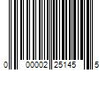 Barcode Image for UPC code 000002251455