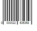 Barcode Image for UPC code 0000022635358