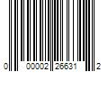 Barcode Image for UPC code 000002266312