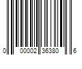 Barcode Image for UPC code 000002363806