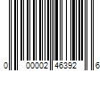 Barcode Image for UPC code 000002463926