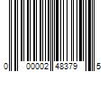 Barcode Image for UPC code 000002483795