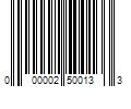 Barcode Image for UPC code 000002500133