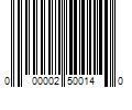 Barcode Image for UPC code 000002500140