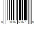 Barcode Image for UPC code 000002500270