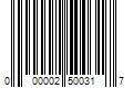 Barcode Image for UPC code 000002500317