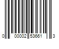 Barcode Image for UPC code 000002536613