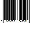 Barcode Image for UPC code 0000025648591