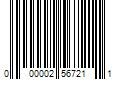 Barcode Image for UPC code 000002567211