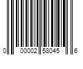 Barcode Image for UPC code 000002580456