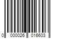 Barcode Image for UPC code 0000026016603